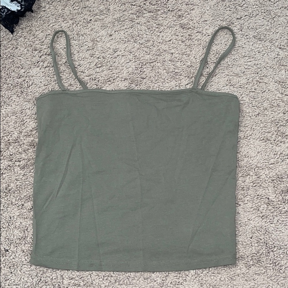 Cropped tank top